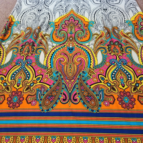 Sandra Darren size 14 black/white dress - Picture 10 of 15